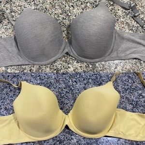 2 full coverage aerie 36DD bras